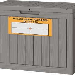 Alternative view of New Arrivals Outdoor Parcel Delivery Box with Lockable Lid