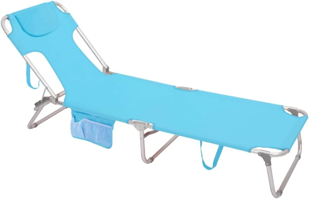 New Arrivals Lay Flat Tanning Chair, Face Down Lounger, 5-Position Reclining, Heavy-Duty 300 lb Capacity - Image 12