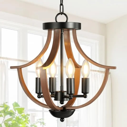 New Arrivals Farmhouse Chandelier, Modern Hanging Pendant Lighting - Image 6