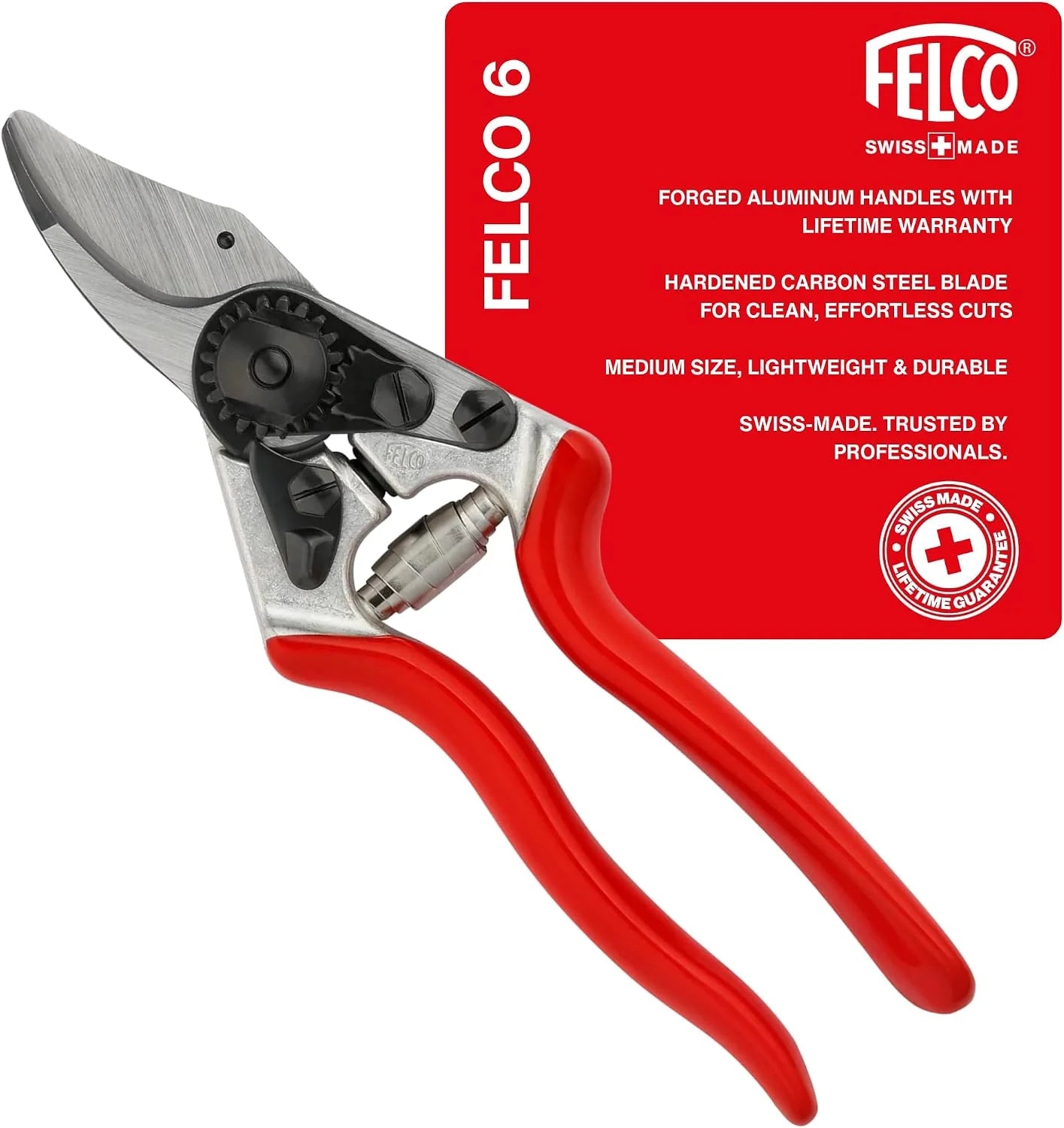 Felco F2 Pruning Shears, 9.25 Swiss-Made Garden Clippers for Professional Pruning bifanuoyard - Image 6