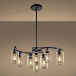 Alternative view of New Arrivals 6 Light Modern Chandeliers for Dining Room