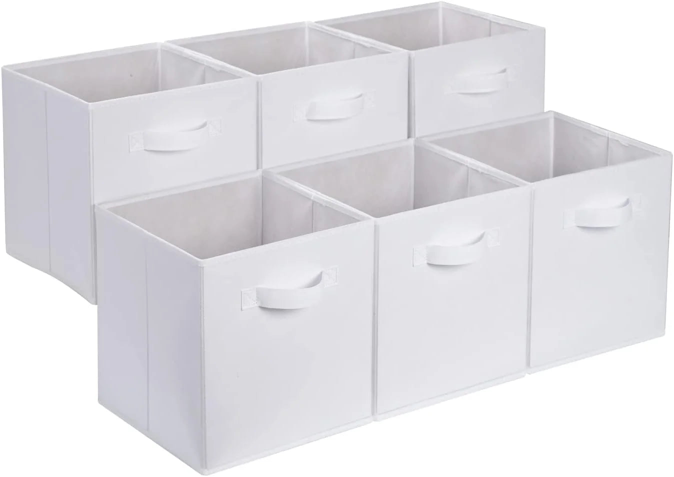 Collapsible Fabric Storage Cube Bins Organizer with Handles, Organization Containers, Multifunctional, 13 x 13 x bifanuoyard - Image 4