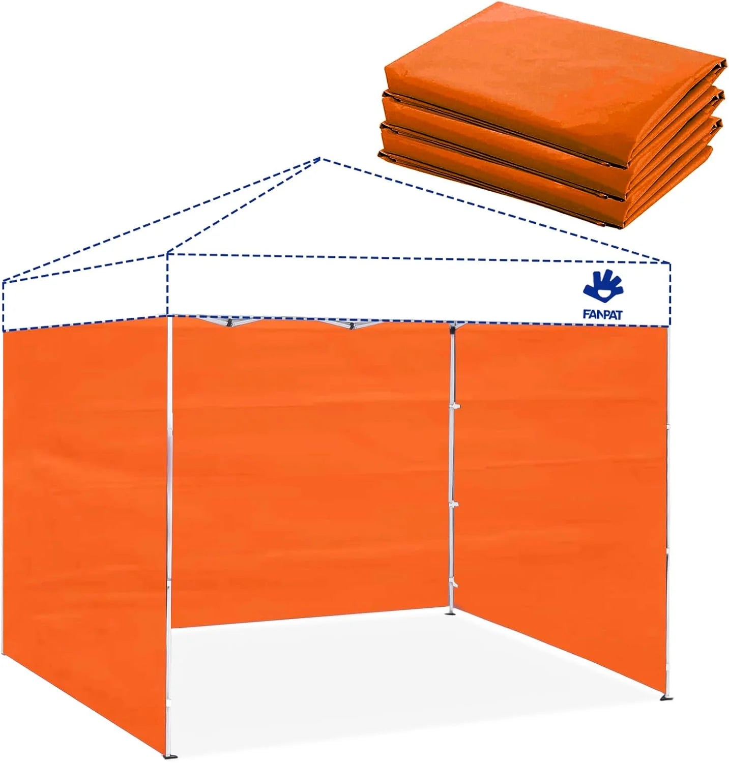 New Arrivals 10×10 Canopy Sidewalls for Canopy Frame, White (3Pcs Sidewalls Only) - Image 17