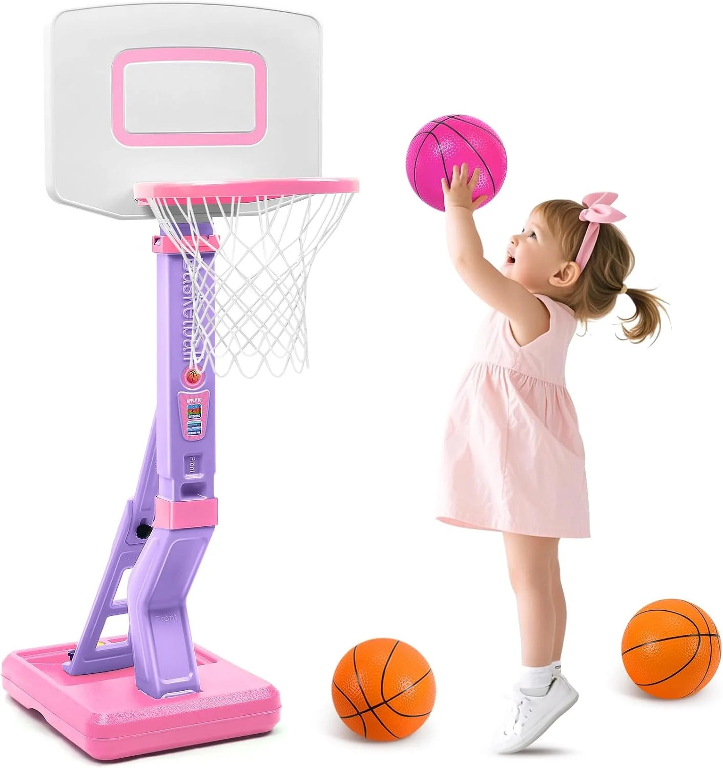 New Arrivals Basketball Hoop- Mini Kids Basketball Hoops Toy for Indoor Outdoor – For Home Projects
