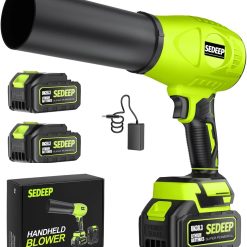 Alternative view of New Arrivals Leaf Blower Cordless with Battery and Charger, 980, 000 RPM, Extended Nozzle