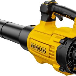600CFM Brushless Leaf Blower Compatible with DeWALT 20V, Bare Tool – For Yard Cleanup