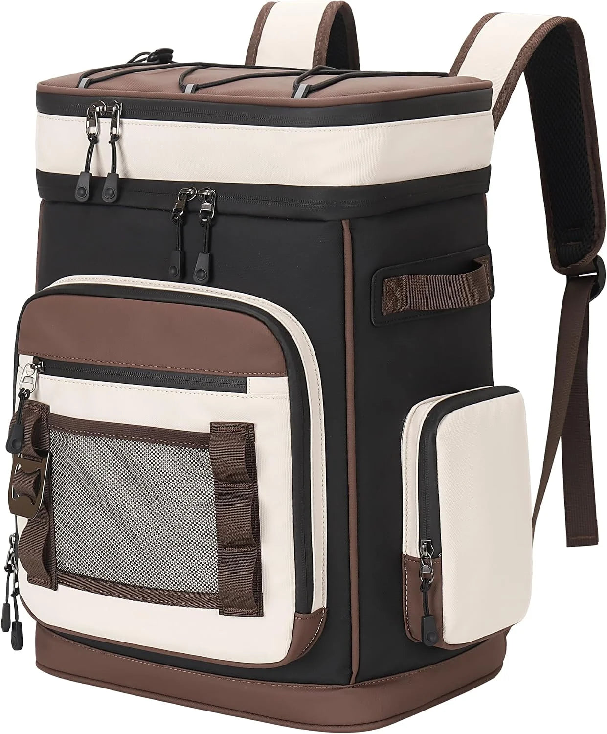 New Arrivals Large Waterproof Insulated Cooler Backpack, 30L, 48Cans