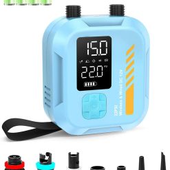 New Arrivals Paddle Board Pump Portable, 22 PSI Rechargeable Electric SUP Air Pump