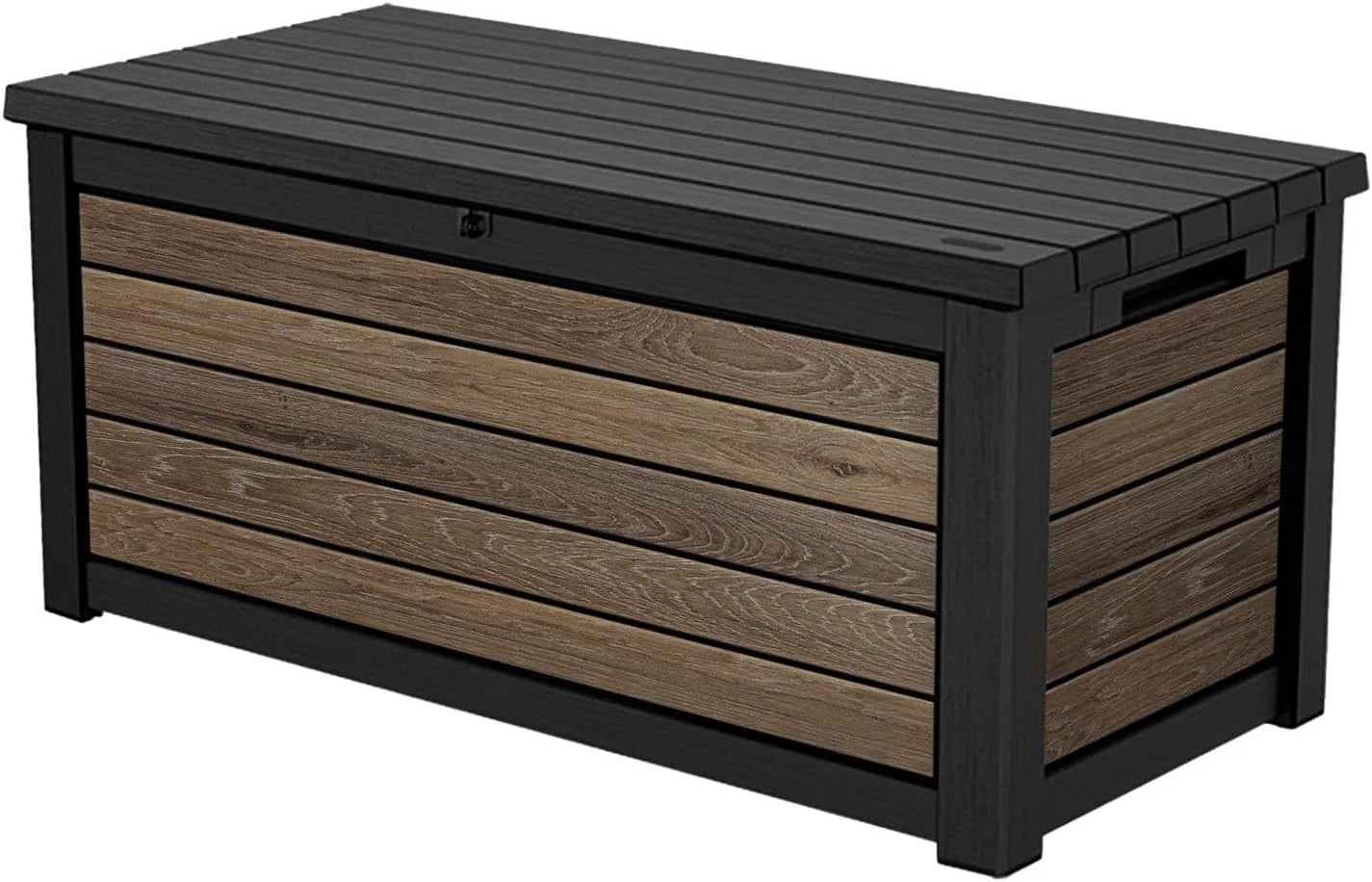 Premium Everwood 30 Gal Outdoor Storage Box and Patio Side Table - Image 7