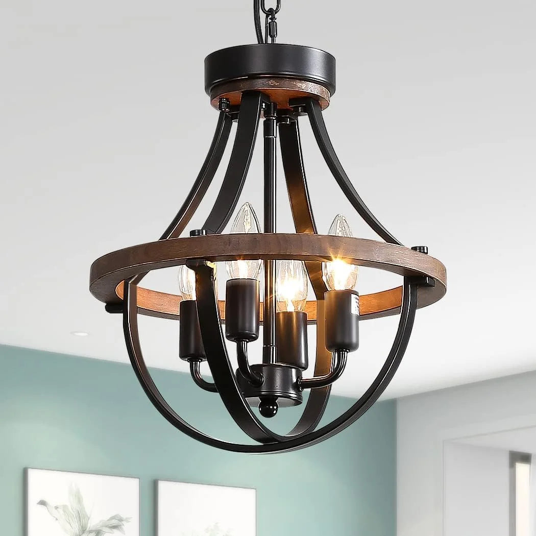 New Arrivals Farmhouse Chandelier, Modern Hanging Pendant Lighting - Image 3