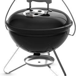 Weber Smokey Joe 14 Charcoal Grill, Portable Compact Charcoal BBQ Kettle with Tuck-N-Carry Lid Lock & Durable bifanuoyard