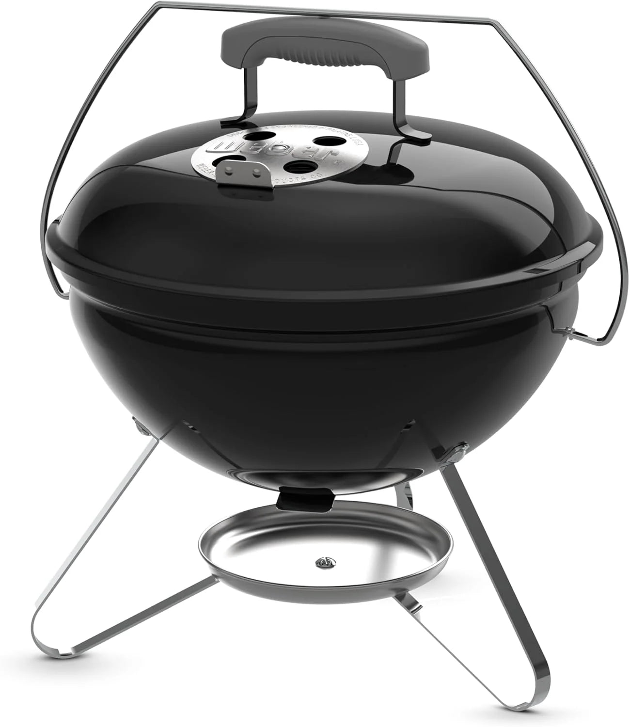 Weber Smokey Joe 14 Charcoal Grill, Portable Compact Charcoal BBQ Kettle with Tuck-N-Carry Lid Lock & Durable bifanuoyard