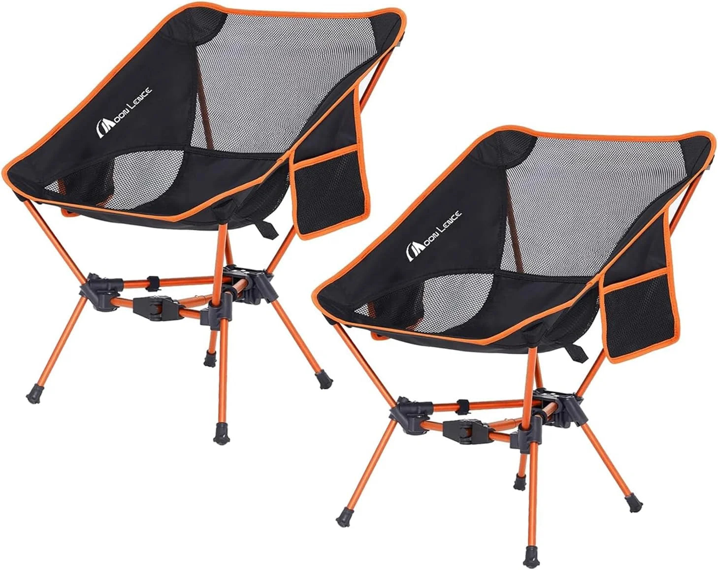 New Arrivals LENCE 2 Pack Portable Camping Chairs Backpacking Chair, The 4th Generation Ultralight Folding Chair - Image 4