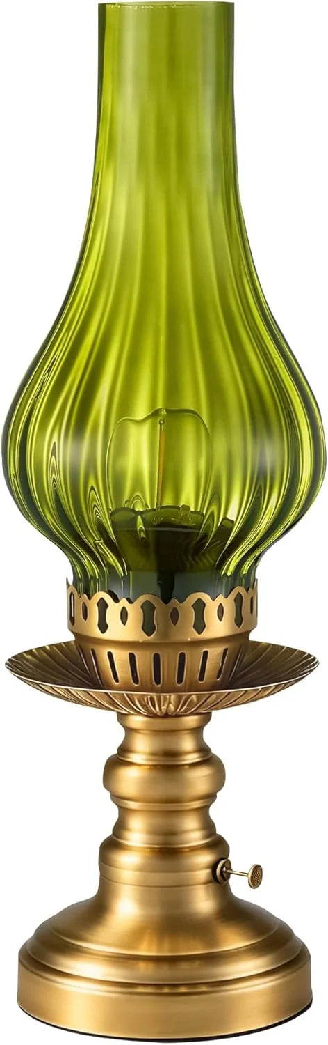 UMEXUS Vintage Rechargeable Cordless Table Lamp with Dimmer & Touch Control bifanuoyard