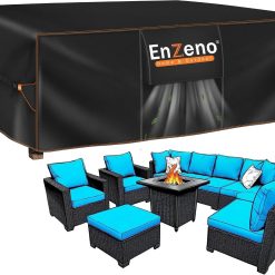 Alternative view of New Arrivals Patio Furniture Cover Outdoor Waterproof 110 L x 82 W x 28 H