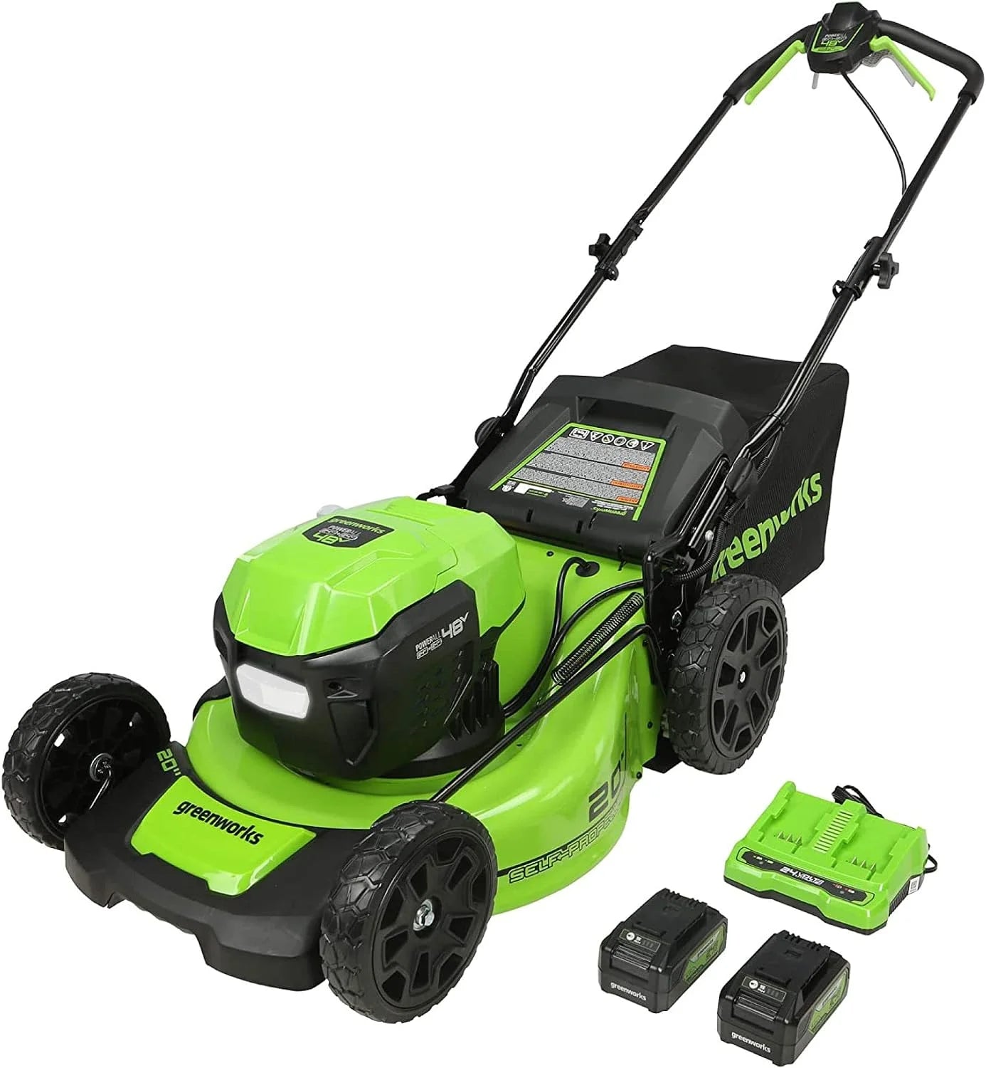 New Arrivals 48V 20 in Mower/Blower/Trimmer Kit, (2) 4.0 Ah Battery Kit – For Home Projects - Image 4