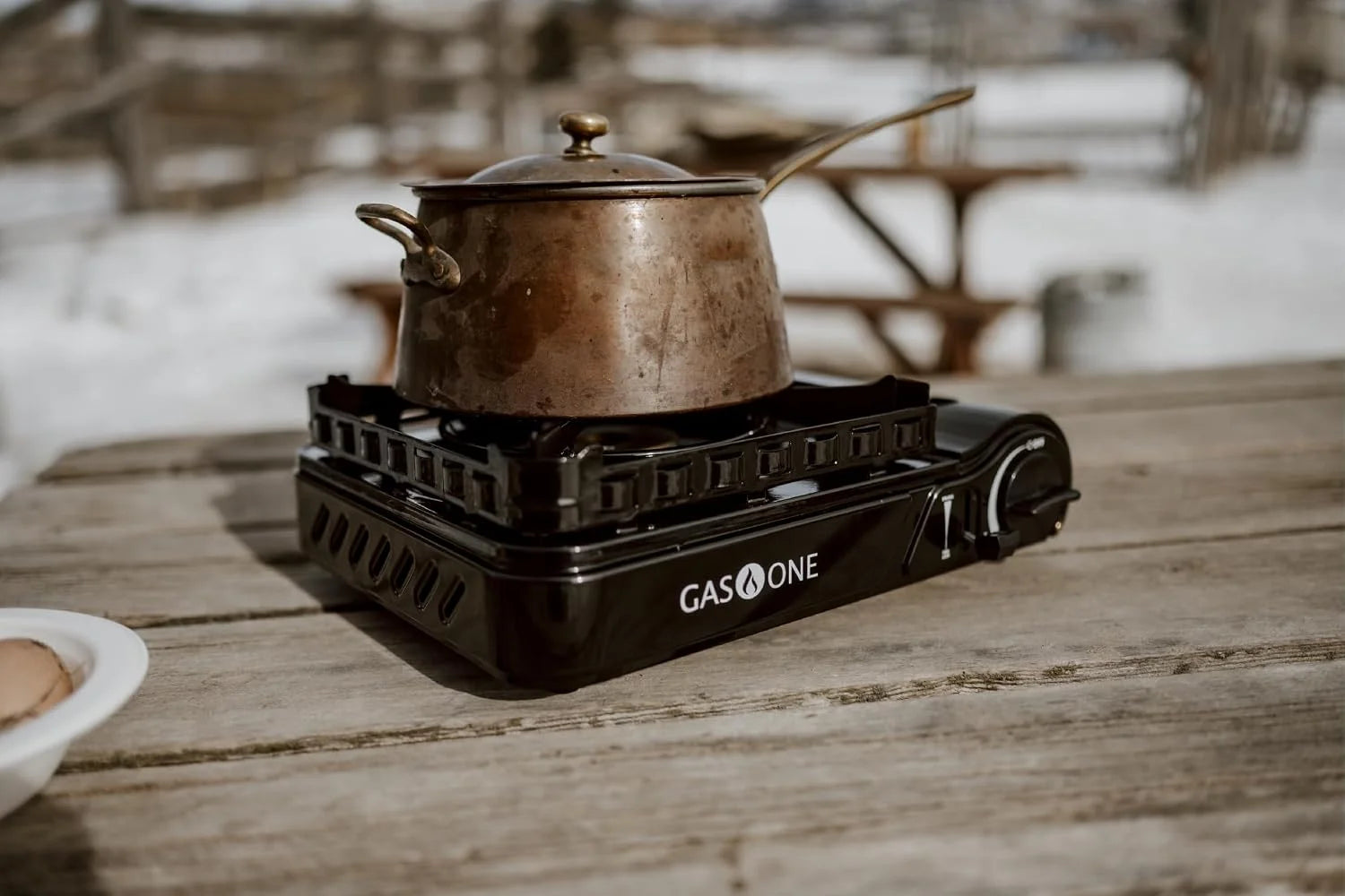 New Arrivals 15, 000 BTU Propane or Butane Stove Dual Fuel Stove Portable Camping Stove - Image 7