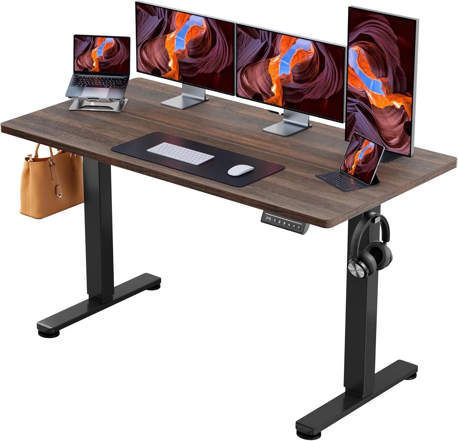 New Arrivals Height Adjustable Electric Standing Desk, 48 x 24 Inches Sit Stand up Desk - Image 13
