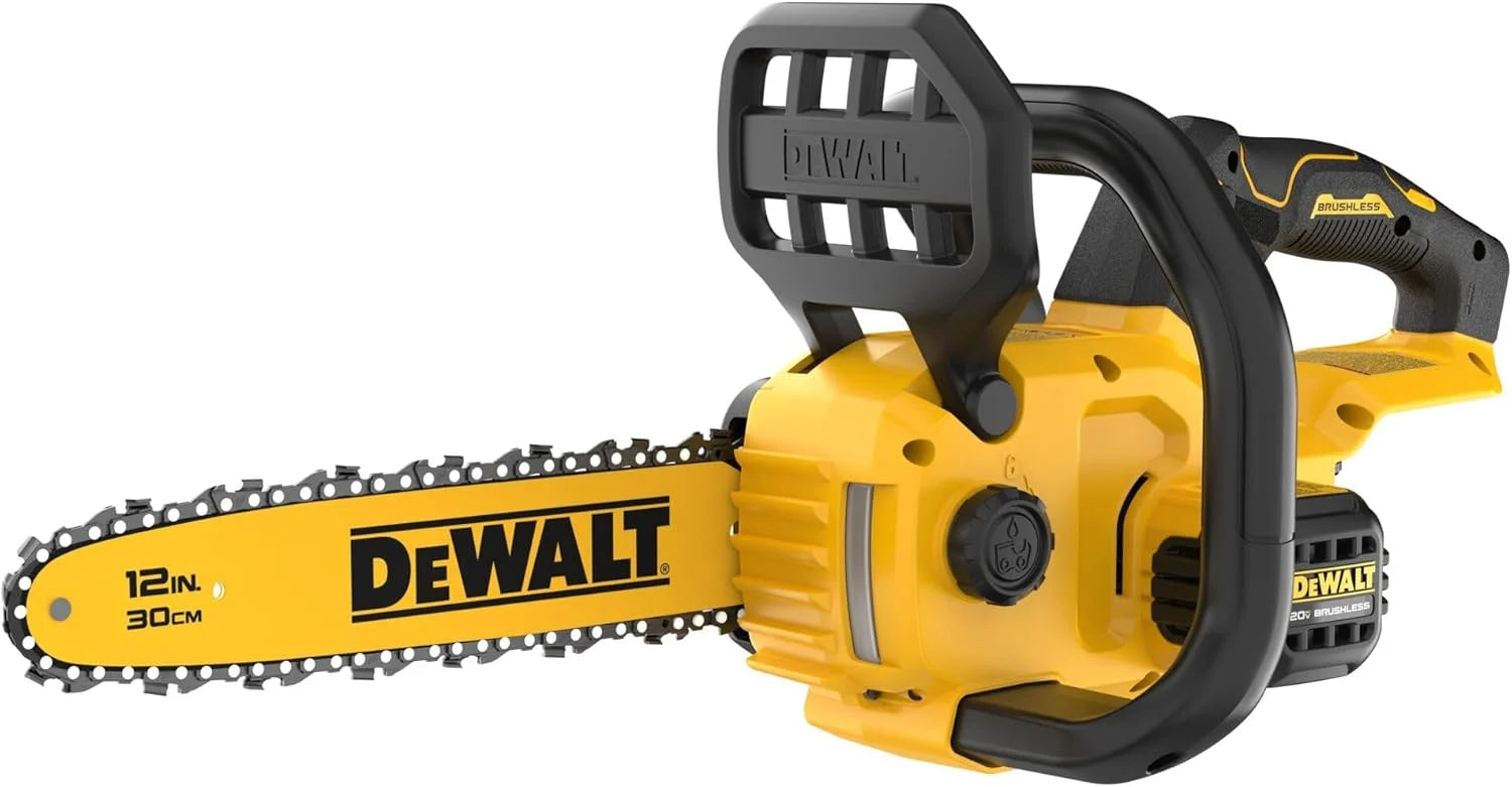New Arrivals 20V MAX 12 in. Cordless Chainsaw, Bare Tool Only (DCCS621B) - Image 2