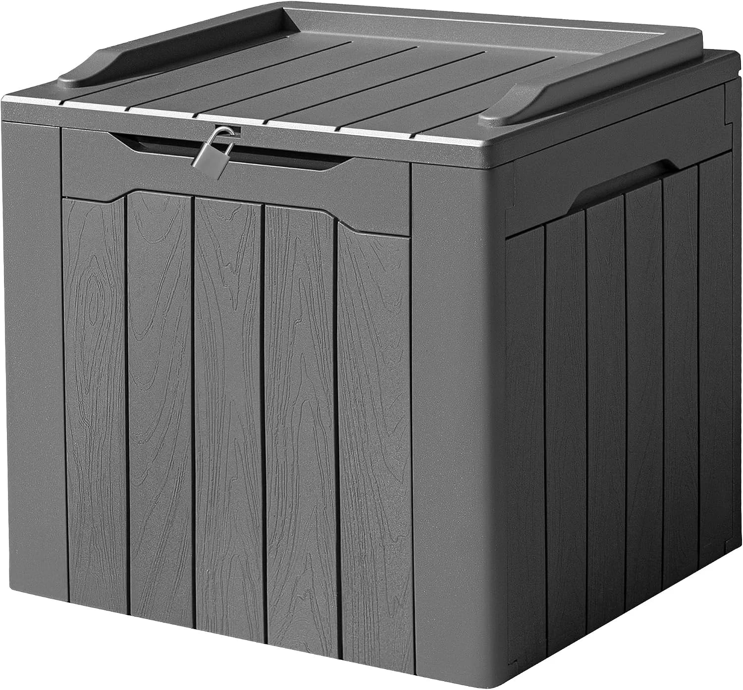 Devoko 100 Gallon Waterproof Resin Deck Box, Large Outdoor Storage Box bifanuoyard - Image 8