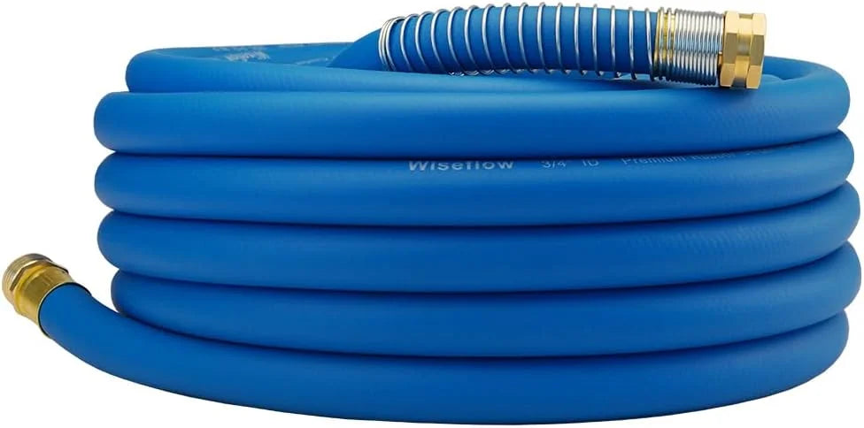 New Arrivals Garden Hose 50FT x 3/4, Heavy Duty Rubber Hose, 1200PSI Burst, 300PSI Working for Yard - Image 4