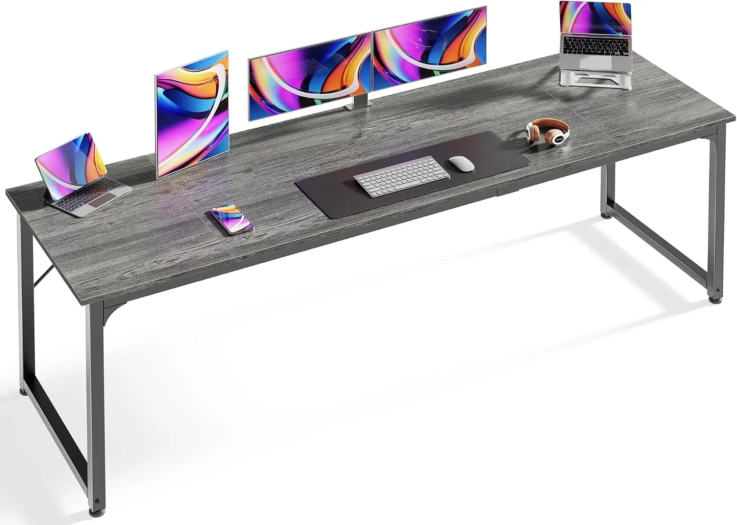 New Arrivals Computer Desk, 55 Inch Home Office Desk - Image 29