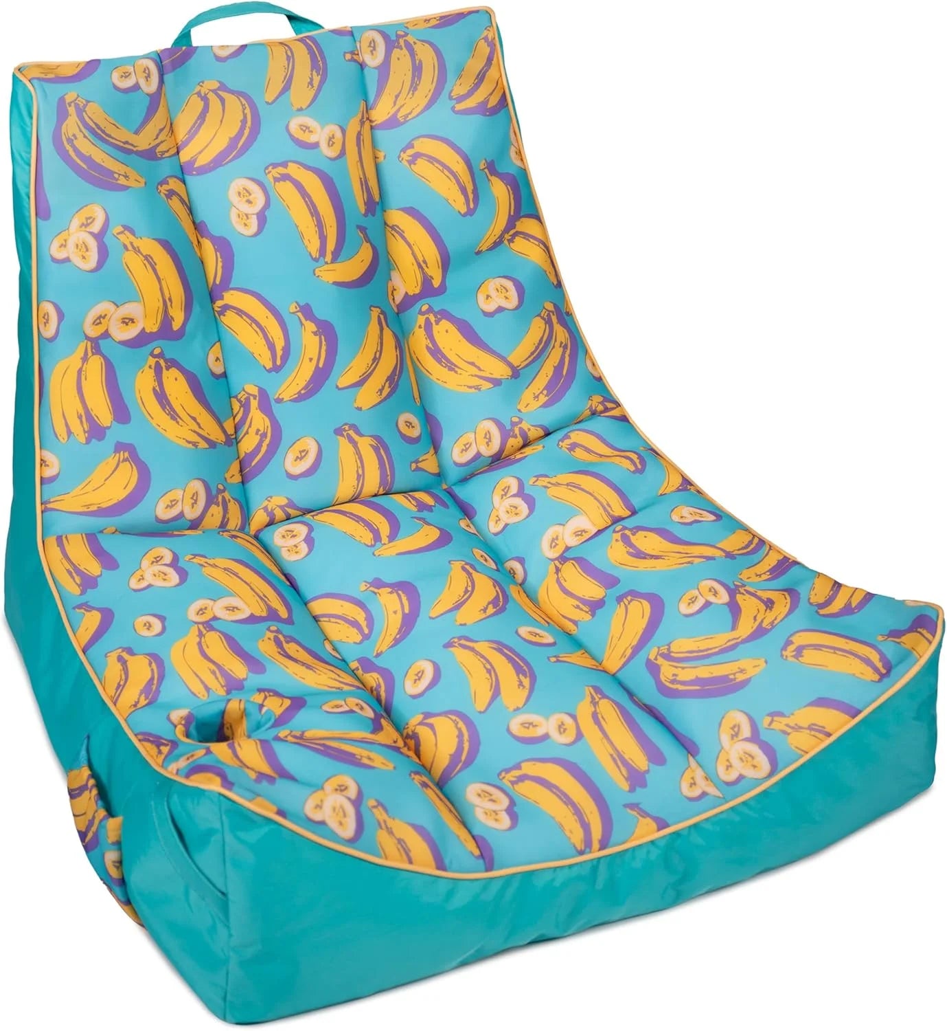 New Arrivals Joe Captain鈥檚 Float No Inflation Needed Pool Lounger, Sweet Shells Peach Double Sided Mesh, 3 feet - Image 8