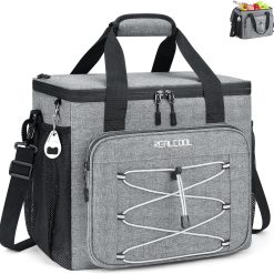 Alternative view of RealCool 35/45 Can Collapsible Soft Cooler Bag, Leakproof Ice Chest