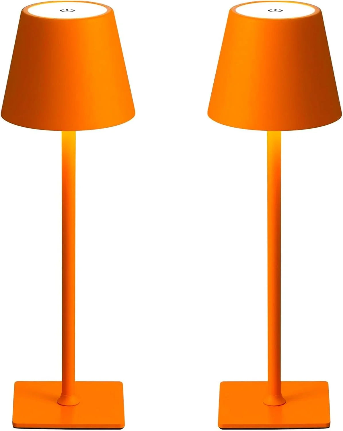 New Arrivals Gold Led Cordless Table Lamps-Rechargeable Lamp Set of 4 - Image 5