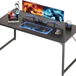 New Arrivals 47 X 24 Inch Computer Desk with Deeper Desktop, Gaming Office Writing Work Desk for Home Office