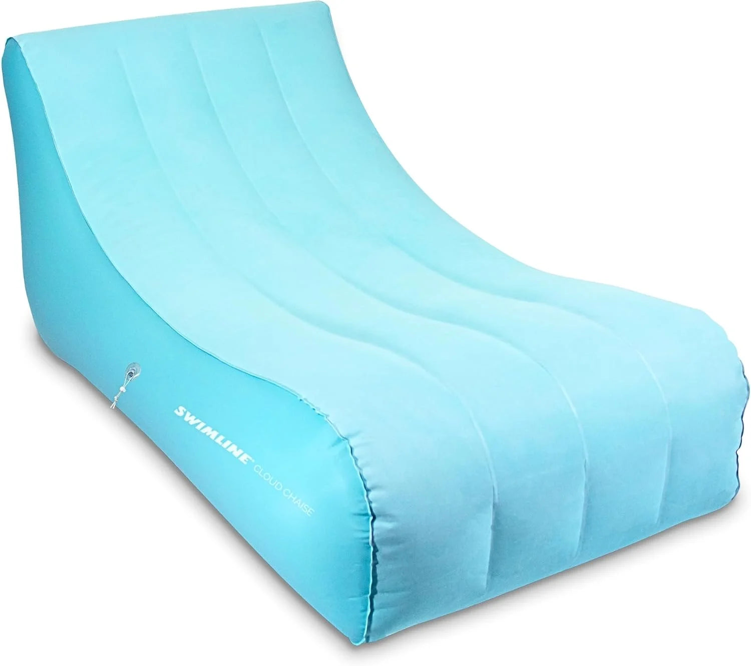 SWIMLINE Solstice Fabric Covered Pool Float Mattress Red Lounger Raft for Adults & Kids I Comfortable Head Back Rest & bifanuoyard - Image 3