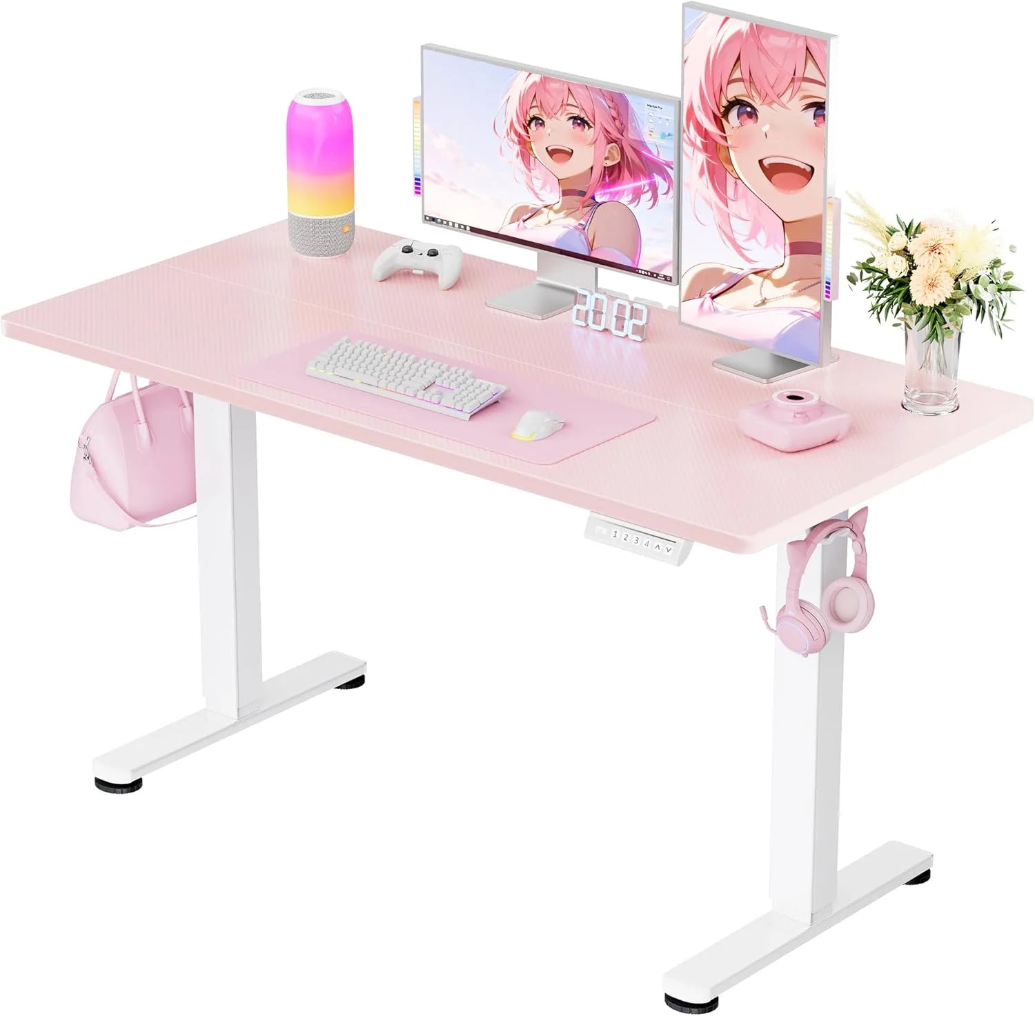 New Arrivals Height Adjustable Electric Standing Desk, 48 x 24 Inches Sit Stand up Desk - Image 12