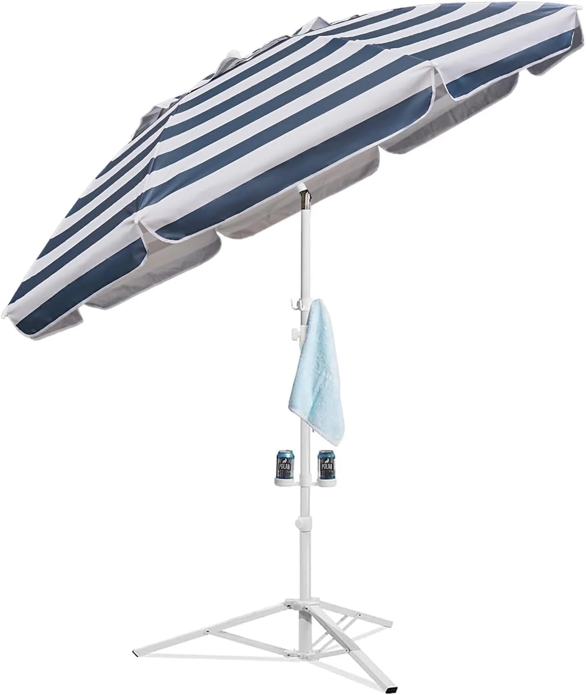New Arrivals Shade Umbrella, Premium Portable Umbrella with Stand, 6.5ft Lightweight Free Standing Canopy for Sporting Games - Image 4
