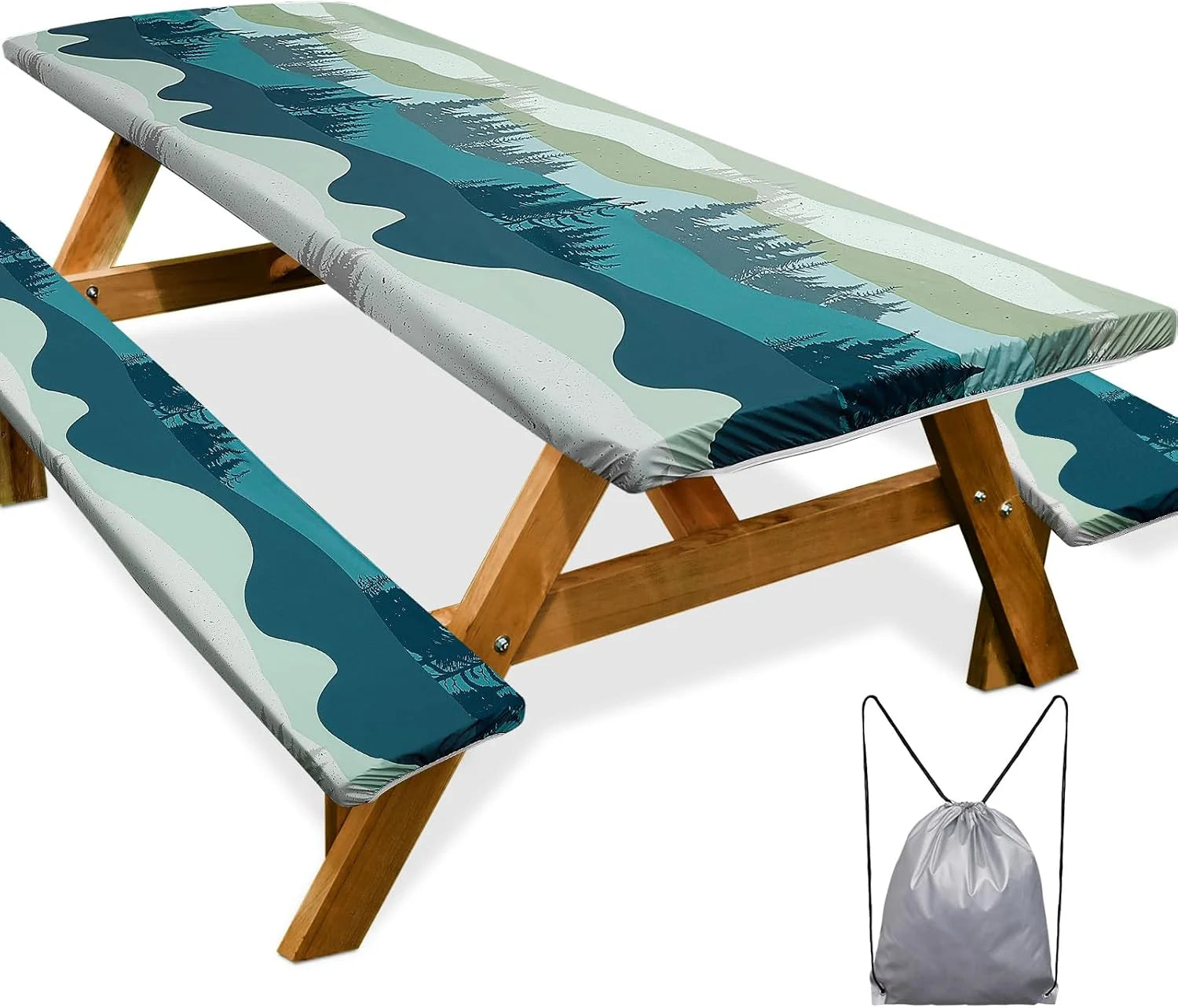 New Arrivals Play Tailor Picnic Table Cover Bench Covers Camping Essentials Tablecloth