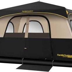 FanttikOutdoor 4/6/8/10 Person Instant Tent for Camping Setup in 60s, Camping Tent with Rainfly & Windproof bifanuoyard