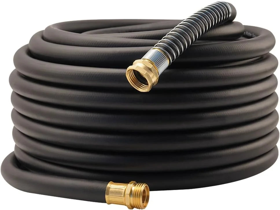 New Arrivals Garden Hose 50FT x 3/4, Heavy Duty Rubber Hose, 1200PSI Burst, 300PSI Working for Yard - Image 12
