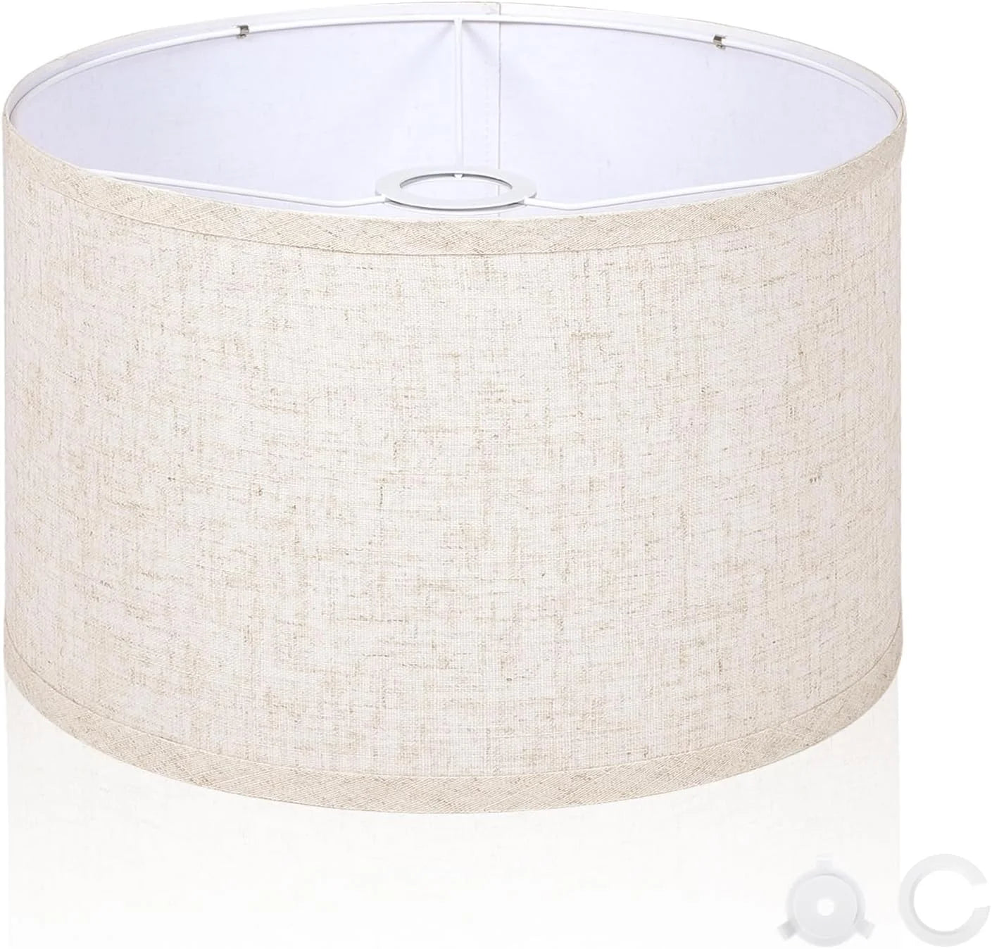 New Arrivals Beige Large Drum Lamp Shades for Floor Lamp - Image 7