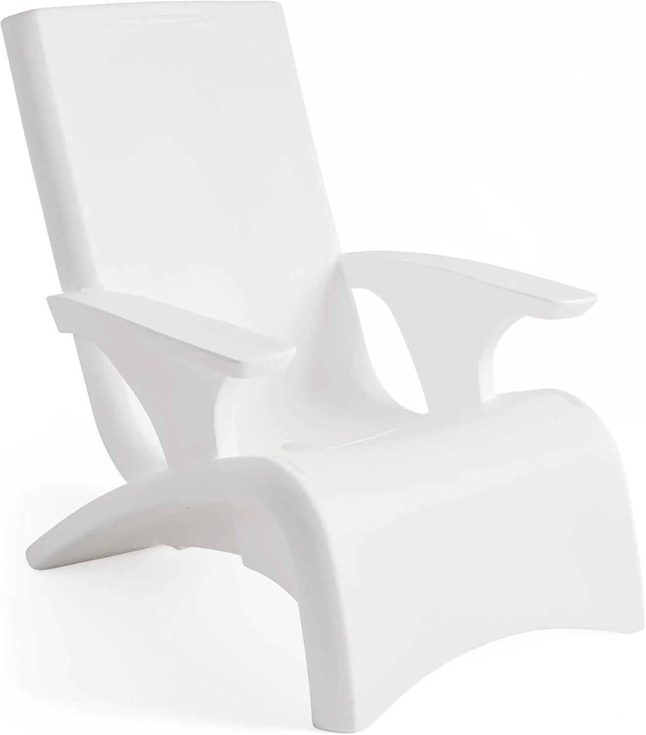 Step2 Vero Adirondack Chair, Stylish Poolside Lounger, Waterproof Patio Furniture for Sun Shelf bifanuoyard - Image 5