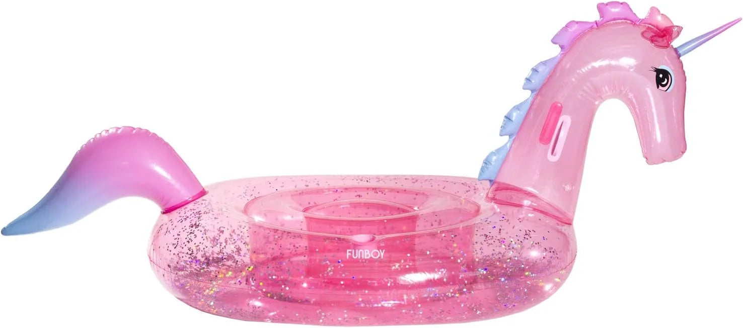 New Arrivals Giant Inflatable Glitter Unicorn, Luxury Float for Summer Pool Parties and Entertainment - Image 6