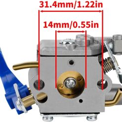 Alternative view of Carburetor for Husqvarna 125B Blower 125BX 125BVX 590460102 545081811 Handheld Leaf Blower with 125B Tune UP Kit 545109601 Airbox
