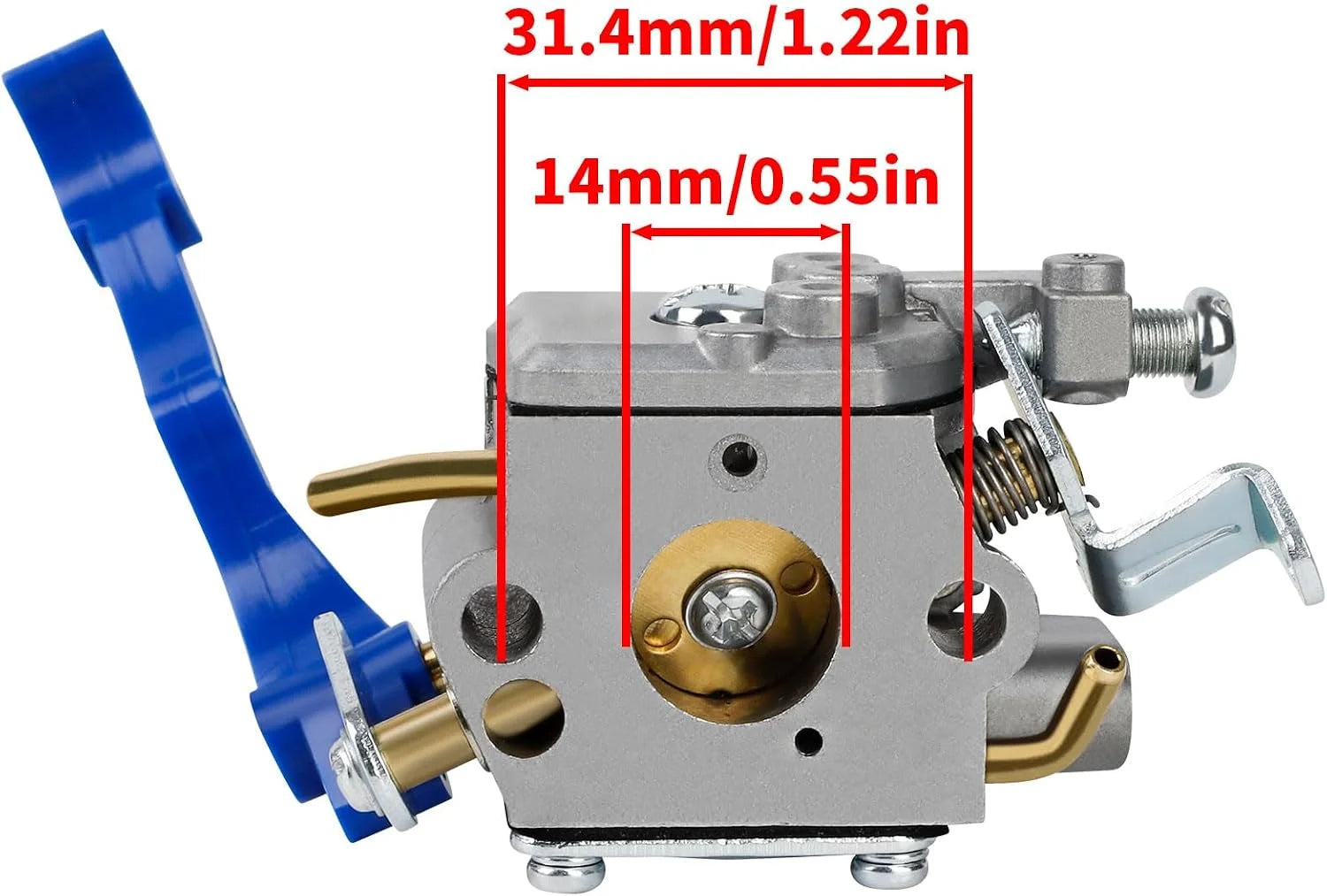 Carburetor for Husqvarna 125B Blower 125BX 125BVX 590460102 545081811 Handheld Leaf Blower with 125B Tune UP Kit 545109601 Airbox - Image 2