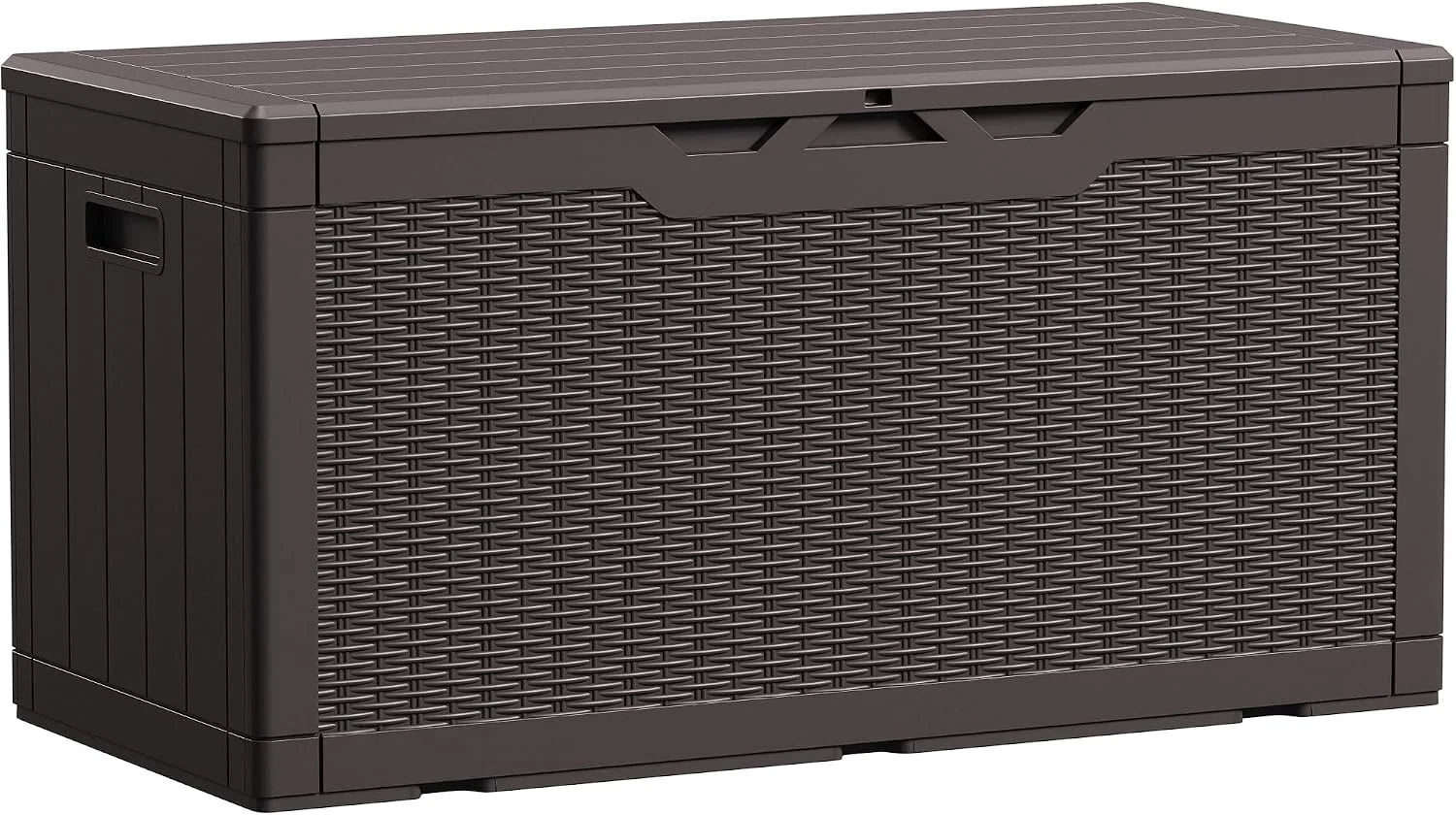Devoko 100 Gallon Waterproof Resin Deck Box, Large Outdoor Storage Box bifanuoyard - Image 26