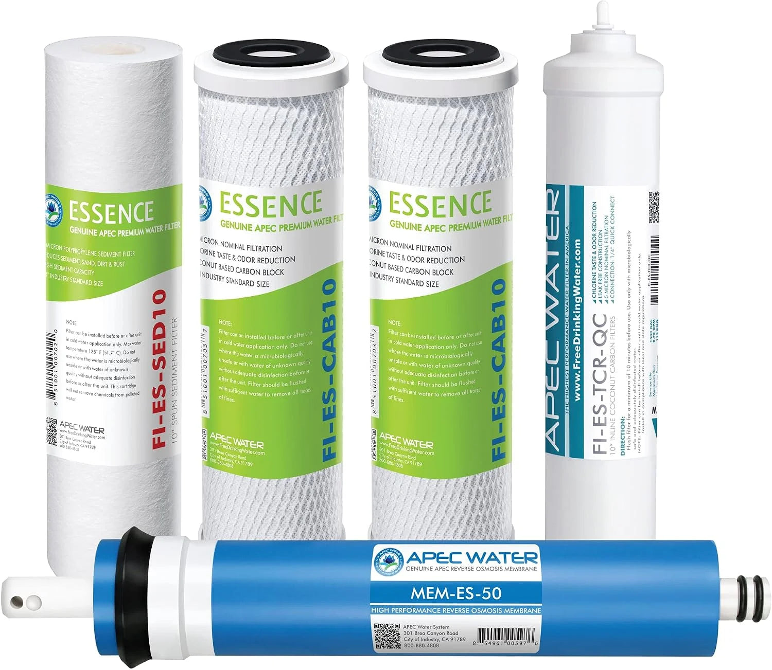 New Arrivals Water FILTER-MAX-ES50 Reverse Osmosis Filter Replacement Set, 50 GPD " For Home Projects - Image 7