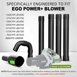 New Arrivals 8.3FT Gutter Cleaning Attachment Compatible with EGO Leaf Blower