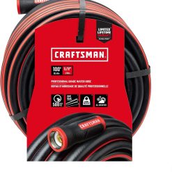 Alternative view of New Arrivals Heavy Duty Professional Grade Black Garden Hose, 100 Feet x 5/8 Inch