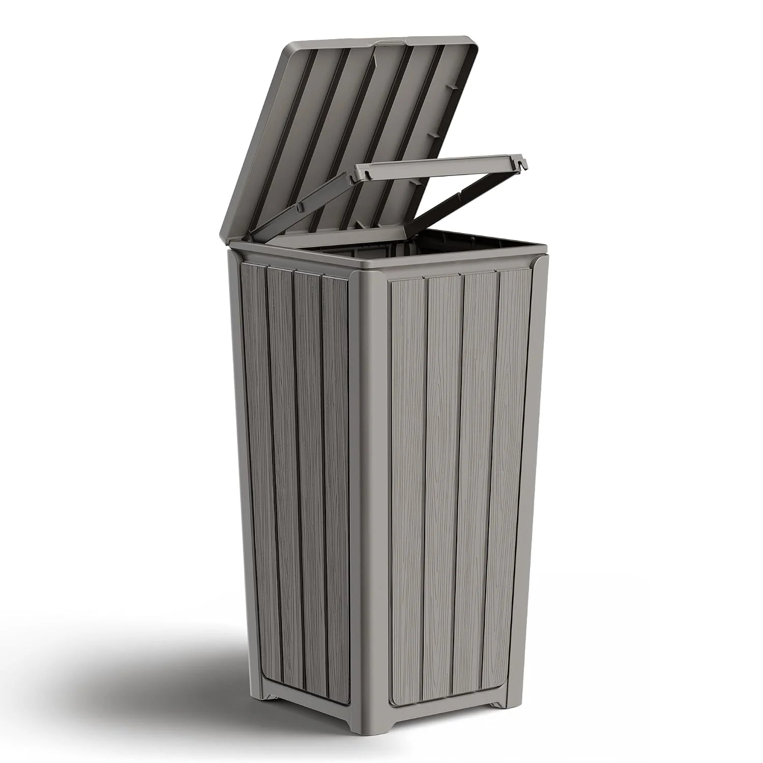 Bifanuo Waterproof Outdoor Trash Can with Lid - Image 2