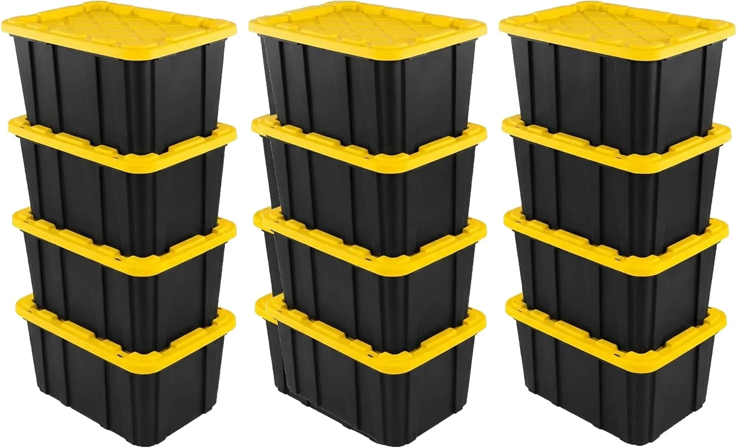 Sterilite 4-Pack 27 Gallon Industrial Storage Tote, Heavy-Duty Plastic Bins bifanuoyard - Image 11
