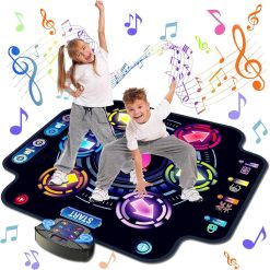Dance Mat for Kids, Electronic Light-up Dance Pad with Bluetooth – For Home Projects
