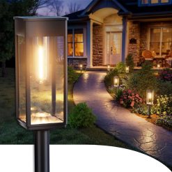 Alternative view of New Arrivals Solar Pathway Lights Outdoor, 8 Pack Bright Solar Lights Outdoor, IP65 Waterproof Solar Garden Lights Solar