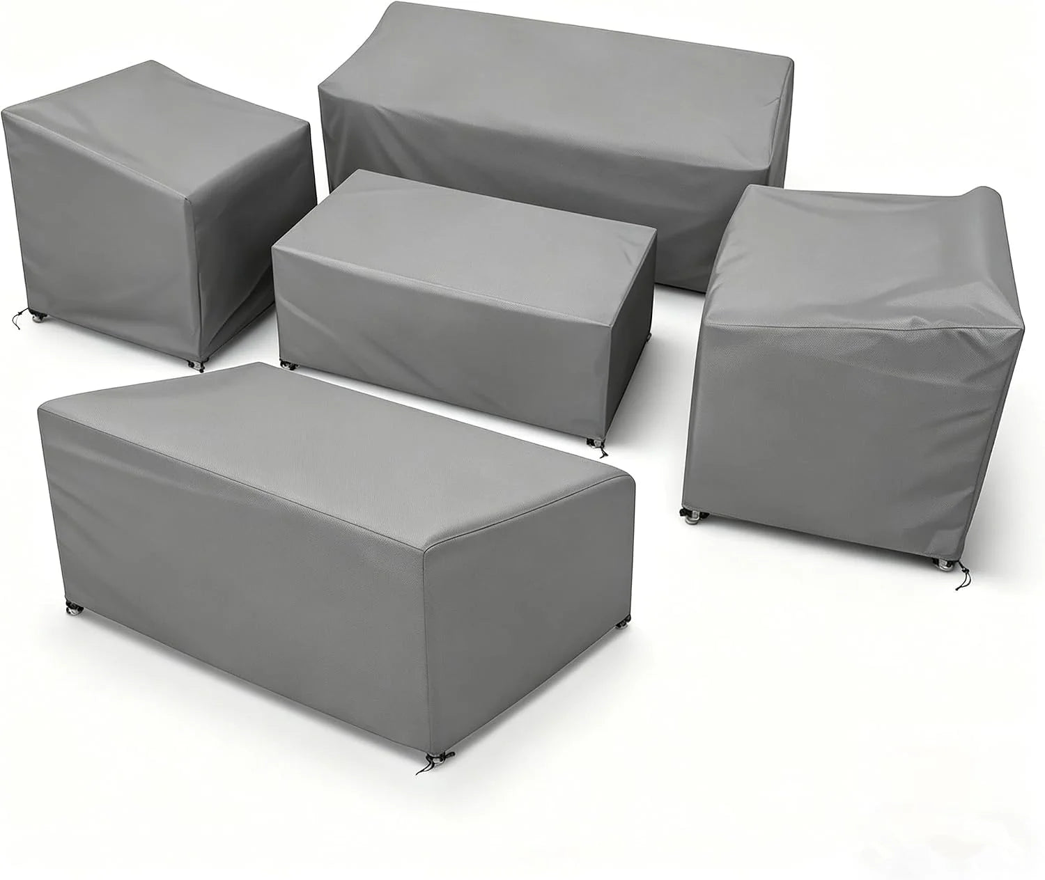 New Arrivals STARTWO Outdoor Furniture Cover Waterproof 4 Piece, Black, Regular, 420D - Image 6